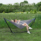 Double Hammock with Stand for Outside
