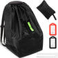 Car Seat Bags For Airplane Travel, Durable Carseat Cover For Air Travel Car Seat Travel Bag with Shoulder Straps and 2pcs Luggage Tags For Airplane