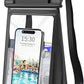 Large Waterproof Phone Pouch Floating, Waterproof Phone Case for iPhone 15 14 Pro Max 13 Plus 12 11 X XS XR Samsung S23 S22 up to 8.5'', Water Proof Phone Dry Bag for Swimming Kayaking Black