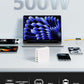 500W USB C Charger Block, 8-Port USB C Charging Station Fast Charging PD 120W PC Laptop Charger Adapter Compatible with MacBook Pro/Air/All iPad,DELL, iPhone 16/15/14/13/Pro Max/Galaxy