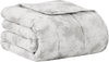 L'AGRATY Weighted Blanket - 48"x72" 15lbs Cooling Breathable Heavy Blanket Microfiber Material with Glass Beads for Adult All-Season Summer Fall Winter Soft Thick Comfort