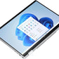 HP Envy x360 2-in-1 AI PC Laptop | 16" WUXGA IPS Touch | Intel 12-core Ultra 5 125U (>i7-1335U) | 16GB DDR5 1TB SSD Backlit Thunderbolt USB-C Poly Studio Privacy Camera Win11Pro Silver + HDMI Cable