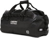 Waterproof Duffel Bag - Motorcycle Dry Bag 40L Tail Bag with Large Storage Space, Waterproof Duffle Bags with Outer Mesh Zipper Pocket for Camping, Kayaking, Fishing & Traveling-Black