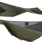 onewind Camping Hammock with Rain Fly and Bug Net Portable Lightweight 11ft Double Hammock with 12ft Ultralight Silnylon Tarp and Mosquito Net Ridgeline 12Ft Tree Straps for Camping Hiking Backpacking