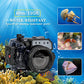 195FT 60M Underwater Waterproof Camera Diving housing case for Sony DSC RX100 RX100II RX100III RX100IV RX100V RX100I