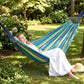 Cotton Camping Hammock Portable with Tree Straps Holds 660lbs