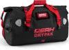 Waterproof Duffel Bag - Motorcycle Dry Bag Tail Bag with Large Storage Space, Waterproof Luggage Duffle Bags with Outer Mesh Zipper Pocket for Camping, Kayaking, Fishing & Traveling - Roamly