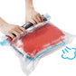 10Pack Travel Space Saver Bags (4 x S, 3 x L, 3 xL), Reusable KFYM Vacuum Travel Storage Bag, Saves 75% of Storage Space, Roll-Up Compression, No Need For Vacuum Machine Or Pump
