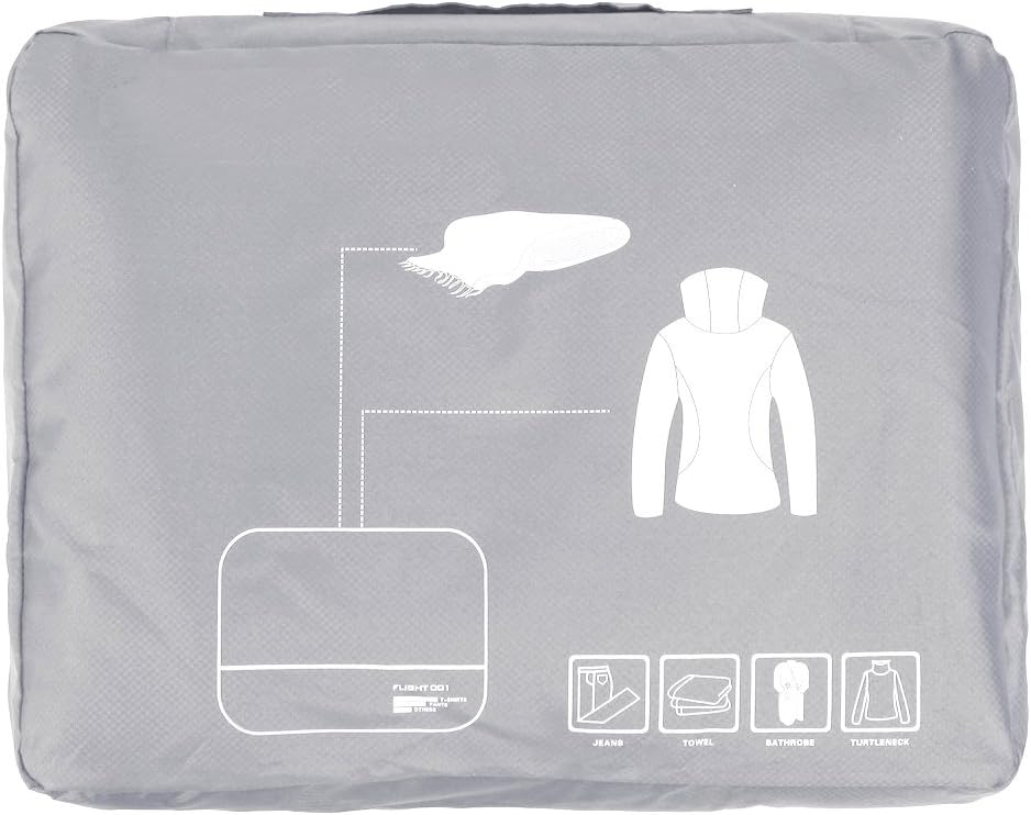 Packing Cubes Set Travel Luggage Organizers Suitcase Lightweight Accessories - Roamly