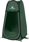 Wakeman Pop Up Changing Tent, 3.3 x 3.3 x 6.2ft, Camping Shower Tent for Portable Toilet Stall or Dressing Room with Carry Bag for Camping, Beach, or Tailgate, Polyester