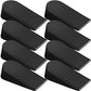 8 Pack Large Door Stoppers Heavy Duty Rubber Stopper for Bottom of Door Wedge Stopper for Home Office (8 Count)