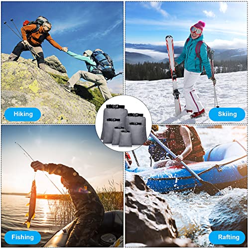 6 Pcs 6 12 Pcs Waterproof Dry Bags (6 Count)