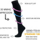 Compression Socks for Women Men Circulation Knee High 8 Pairs for Nurses, Running, Travel, Athletic