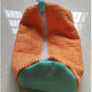 Shoe Cleaning Bag,Shoe Washing Bag For Washing Machine,Laundry Bag For Shoes,Fluffy Fibers 360° Wrap-Around Cleaning,Reusable Washer Shoe Bag, Ensure Deep Cleaning of The Shoes(Orange 2 pcs)
