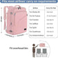 MATEIN 45L Womens Travel Backpack, Extra Large Carryon Backpack Fits Overhead Bin, Cute Weekender Daypack for Travel on Airplane, Traveling Accessories for Women, Pink