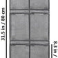 2 Pack Minimalist Black Over The Door Hanging Closet Shoe Holder Organizer with 6 Pockets (Mesh Pockets)