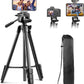 Sensyne 64" Camera Tripod Stand, Versatile Phone & iPad Tripod with Wireless Remote and 2-in-1 Phone Holder for Selfie/Video Recording/Photo/Live Stream/Vlog