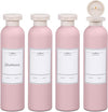 ASEVAT 8.8oz 4pack Refillable Travel Shampoo and Conditioner Bottles, Travel Size containers, Travel Bottle for toiletries, Squeeze Bottles with Flip Cap, Empty Plastic Leak Proof Travel Bottles