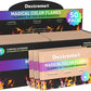 Dextreme Fire Color Changing Packets - Fire Color Packets, Color Changer for Campfires, Fire Pits, and Fireplaces, Longer Lasting Burn Time, Safe and Non-Toxic (50 Pack)
