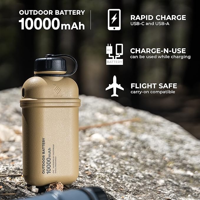 ELECOM NESTOUT 10000mAh Rugged Power Bank