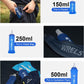 Folding Soft Flask Portable Collapsible Running Lightweight Water Bottle for Outdoor Sports,Travel with Mouthpeice Cover