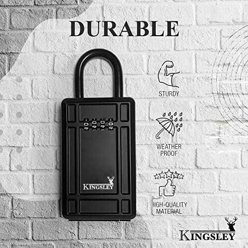 KL313 Large Capacity Key Storage Box with Resettable Code
