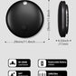 Tracker Tags, Item Finder Work with Apple Find My (iOS Only), Tracking Device Locator Smart Tag for Luggage, Keys, Wallet, Bike, Pets, Bags (Multi-Color, 4 Pack)