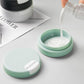 Travel Containers for Toiletries, Magnetic Travel Containers (30ml), TSA Approved Cream Jars with Toiletry Bag, Leak-proof Small Jars with Multiple Labels for Better Organization