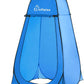 Wolfwise Pop Up Shower Tent for Camping, Portable Instant Changing Tent with Ventilation Window & Carry Bag, Privacy Bathroom Toilet for Beach & Outdoor, Width 40 ", Height 75 ", Blue