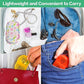 Weekly Travel Pill Organizer 2 Times a Day AM PM Rainbow Pill Box