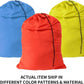 Extra Large Laundry Bag Travel Laundry Bags with Drawstring Closure, Large Dirty Clothes Bag 30"x40" Fit a Laundry Basket or Clothes Hamper for college, dorm and apartment dwellers 3 Pack Mixed Color