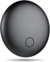 2024 Air Tracker Tags 1-Pack, Smart Tag Works with Find My App (iOS Only), Key Finder, Luggage Tracker, Bluetooth Tracker Tag for Backpacks, Wallet, Worldwide Tracking, Replaceable Battery(Ink Black)