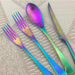 Rainbow Silverware Set