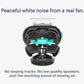 SNOOZ Smart White Noise Sound Machine - Real Fan Inside for Non-Looping White Noise, Sleep Aid for Adults, Travel, Sleeping, Bedroom, Portable, Baby Registry Essential - Charcoal