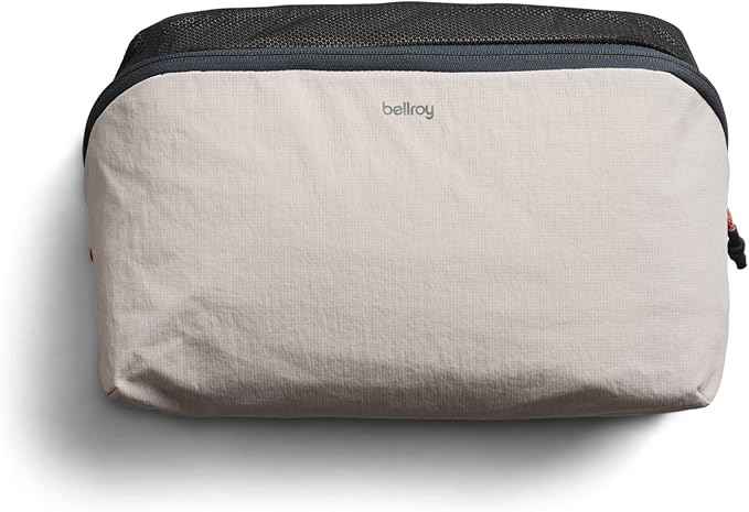 Bellroy Packing Cube 6L (Organizer Packing Pouch with Internal Zip Pocket and Durable, Lightweight Design) - Ash
