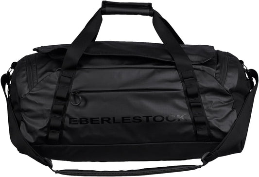 Eberlestock Hyllus Duffel Bag for Men - Durable, Water-Resistant, Small Men's Duffle Bag with Zipper Pockets, Ideal for Travel & Gym, Tactical Gear Bag, Hunting, Fishing, Camping - Black, 45L - Roamly