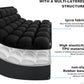 Travel Seat Cushion for Airplane – Inflatable 3D Air Cell Seat Cushions, Ergonomic Travel Cushion for Long Flights, Portable Seat Cushions Offer Support at Home, Work, Car, or in Transit