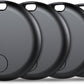 Air Tracker Tags-4 Pack: Smart Bluetooth Tracker, Item Finder Works with Apple Find My (iOS Only) App, Trakcer Tag Locator for Keys, Luggage, Satchel, Backpack etc. (Not for Android Devices)