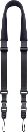 Camera Neck Strap,Soft Binocular Should Strap with Quick Release Buckle,Neoprene Padding Digital Camera Lanyard Belt Strap,Mirrorless or Dslr Slr Camera Strap for Women Men Photographers,Black,56 Inch