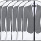 Garment Bags for Hanging Clothes 24'' x 40'' (Set of 6) suit bags for closet storage Covers for Closet with Study Full Zipper for Jacket Storage Clothes and Travel