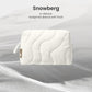 tomtoc Electronics Organizer Travel Case, Soft Puffy Organizer Bag Birthday Christmas Gifts Travel Essentials for Women Girls, Portable Accessory Tech Pouch Storage for Charger, Cord, Cable, Phone