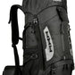 King'sGuard 60L Hiking Backpack Lightweight Camping Backpack with Rain Cover Large Waterproof Packable Outdoor Trekking Travel Backpack for Men Women (Black) - Roamly