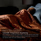 LUXOME Lightweight Blanket | 100% Rayon (Viscose) from Bamboo Fabric & Fill | King/Cal King - 98"x92" | Thermal-Regulating | Terracotta