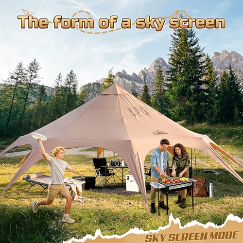16.5 Ft Canvas Bell Tent