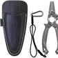 danco Premio Titanium Fishing Pliers, with Lanyard & Leather Sheath, Saltwater-Resistant Pliers for Offshore and Inshore Anglers, Multiple Sizes and Colors Available