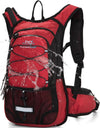 15L Insulated Hydration Backpack Pack with 2L Water Bladder Lightweight Hiking Backpack Bag for Women Men Daypack for Hiking Running Festival Camping Biking - Roamly