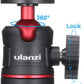 ULANZI MT-08 Extension Pole Tripod, Mini Selfie Stick Tripod Stand Handle Grip for Osmo Pocket3 Webcam iPhone 11 Pro Max Smartphone Canon G7X Mark III Sony ZV-1 RX100 VII A6400 A6600 Cameras Vlogging