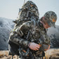 SPIKA Hunting Backpacks for Men, Meat Hauler Frame Pack with Rifle Holder, 40L/80L Extendable + Capacity for Bow Rifle Gun