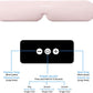 ALASKA BEAR Sleep Headphone Headband Bluetooth 5.2 HD Stereo Noise Reduction Eye Contour Built-in Mask w/Thin Speakers Wireless Audio Sports Headgear(Pink)