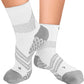 TechWare Pro Plantar Fasciitis Socks – Cushion Ankle Compression Socks Women & Men. Achilles Tendonitis Brace & Arch Support